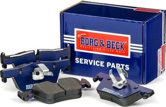 Borg & Beck BBP2335 - Kit pastiglie freno, Freno a disco autozon.pro