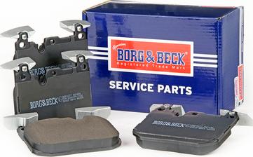 Borg & Beck BBP2377 - Kit pastiglie freno, Freno a disco autozon.pro