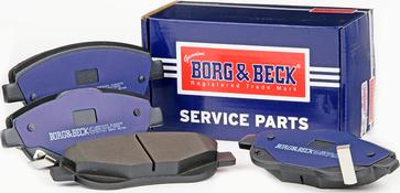 Borg & Beck BBP2299 - Kit pastiglie freno, Freno a disco autozon.pro