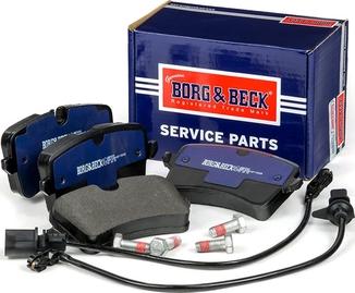 Borg & Beck BBP2291 - Kit pastiglie freno, Freno a disco autozon.pro