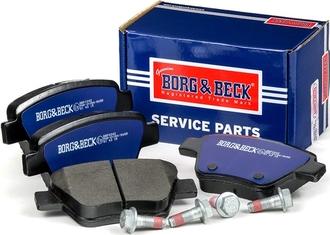 Borg & Beck BBP2242 - Kit pastiglie freno, Freno a disco autozon.pro