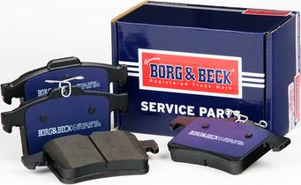 Borg & Beck BBP2265 - Kit pastiglie freno, Freno a disco autozon.pro