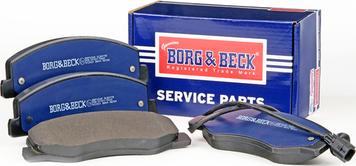 Borg & Beck BBP2268 - Kit pastiglie freno, Freno a disco autozon.pro