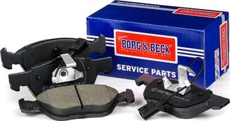 Borg & Beck BBP2200 - Kit pastiglie freno, Freno a disco autozon.pro