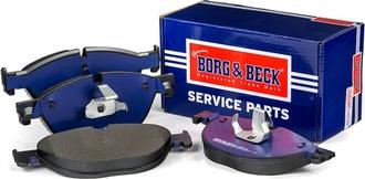 Borg & Beck BBP2218 - Kit pastiglie freno, Freno a disco autozon.pro