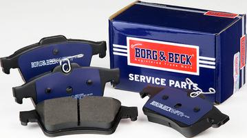 Borg & Beck BBP2288 - Kit pastiglie freno, Freno a disco autozon.pro