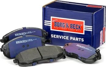 Borg & Beck BBP2282 - Kit pastiglie freno, Freno a disco autozon.pro