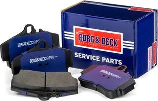 Borg & Beck BBP2235 - Kit pastiglie freno, Freno a disco autozon.pro