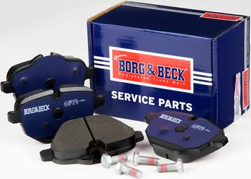 Borg & Beck BBP2225 - Kit pastiglie freno, Freno a disco autozon.pro