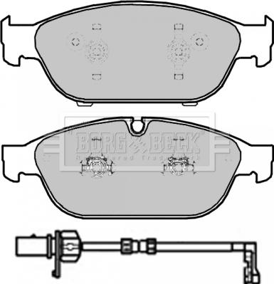 ATE 607334 - Kit pastiglie freno, Freno a disco autozon.pro