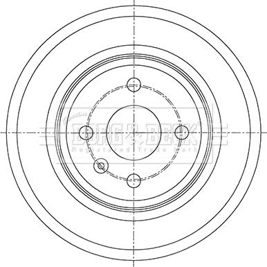 Borg & Beck BBR7264 - Tamburo freno autozon.pro