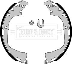 Borg & Beck BBS6446 - Kit ganasce freno autozon.pro