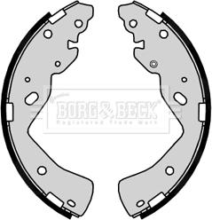 Borg & Beck BBS6453 - Kit ganasce freno autozon.pro