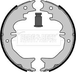 Borg & Beck BBS6462 - Kit ganasce, Freno stazionamento autozon.pro