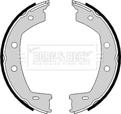 Borg & Beck BBS6405 - Kit ganasce, Freno stazionamento autozon.pro