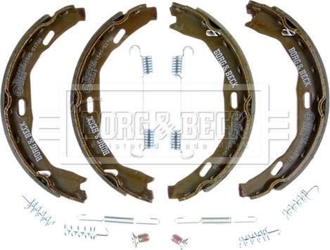 Borg & Beck BBS6408 - Kit ganasce, Freno stazionamento autozon.pro