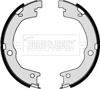 Borg & Beck BBS6422 - Kit ganasce, Freno stazionamento autozon.pro