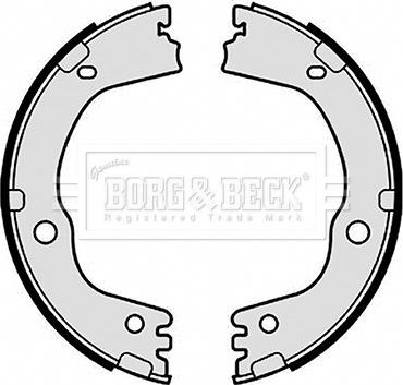 Borg & Beck BBS6512 - Kit ganasce, Freno stazionamento autozon.pro