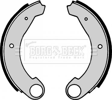 Borg & Beck BBS6153 - Kit ganasce freno autozon.pro