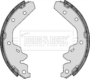 Borg & Beck BBS6188 - Kit ganasce freno autozon.pro