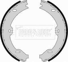 Borg & Beck BBS6393 - Kit ganasce, Freno stazionamento autozon.pro