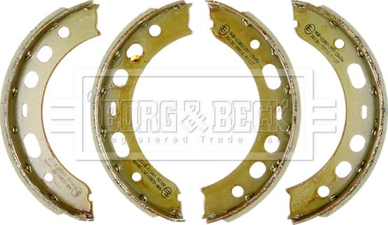 Borg & Beck BBS6392 - Kit ganasce, Freno stazionamento autozon.pro