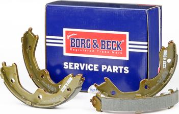 Borg & Beck BBS6343 - Kit ganasce, Freno stazionamento autozon.pro