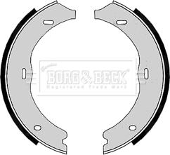 Borg & Beck BBS6365 - Kit ganasce, Freno stazionamento autozon.pro