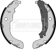 Borg & Beck BBS6366 - Kit ganasce freno autozon.pro