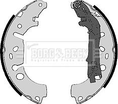 Borg & Beck BBS6368 - Kit ganasce freno autozon.pro