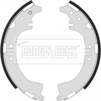 Borg & Beck BBS6307 - Kit ganasce freno autozon.pro