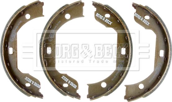 Borg & Beck BBS6332 - Kit ganasce, Freno stazionamento autozon.pro