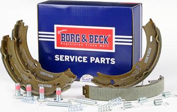 Borg & Beck BBS6371 - Kit ganasce, Freno stazionamento autozon.pro