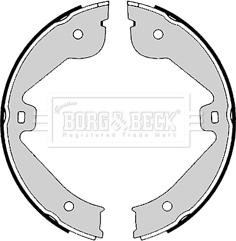 Borg & Beck BBS6373 - Kit ganasce, Freno stazionamento autozon.pro