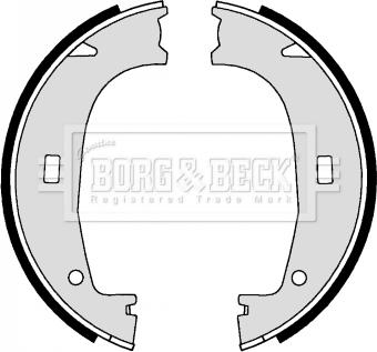 Borg & Beck BBS6246 - Kit ganasce, Freno stazionamento autozon.pro