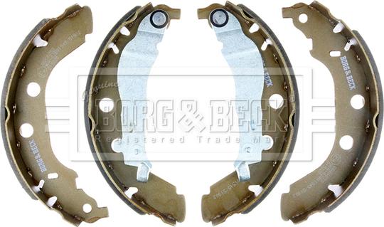 Borg & Beck BBS6255 - Kit ganasce freno autozon.pro