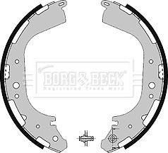 Borg & Beck BBS6200 - Kit ganasce freno autozon.pro