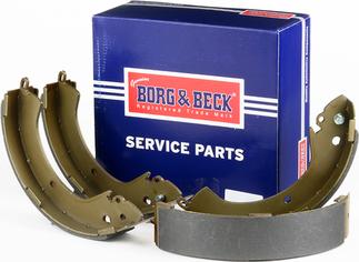 Borg & Beck BBS6281 - Kit ganasce freno autozon.pro