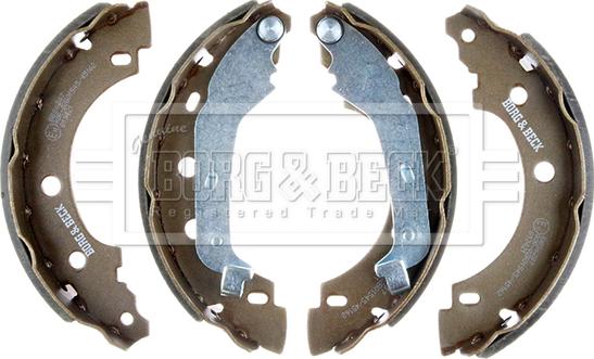 Borg & Beck BBS6287 - Kit ganasce freno autozon.pro