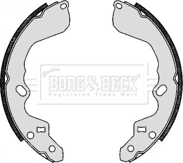 Borg & Beck BBS6273 - Kit ganasce freno autozon.pro