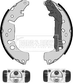 Borg & Beck BBS1094K - Kit ganasce freno autozon.pro