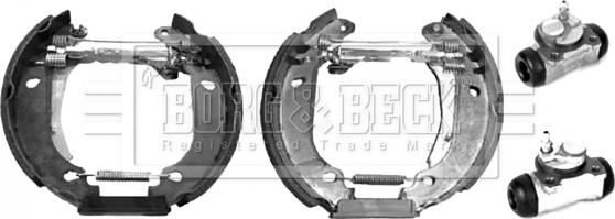 Borg & Beck BBS1058K - Kit ganasce freno autozon.pro