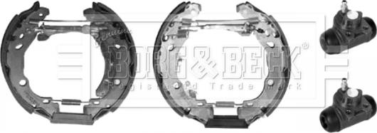 Borg & Beck BBS1140K - Kit ganasce freno autozon.pro