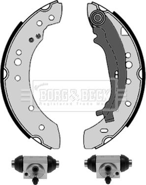 Borg & Beck BBS1142K - Kit ganasce freno autozon.pro