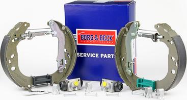 Borg & Beck BBS1151K - Kit ganasce freno autozon.pro