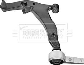 Borg & Beck BCA7067 - Braccio oscillante, Sospensione ruota autozon.pro