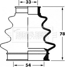 Borg & Beck BCB6065 - Cuffia, Semiasse autozon.pro