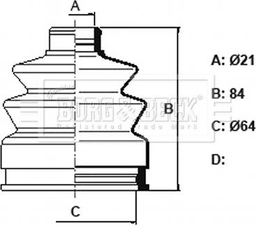 Borg & Beck BCB6359 - Cuffia, Semiasse autozon.pro