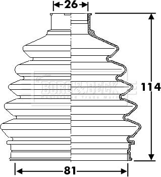 Borg & Beck BCB6287 - Cuffia, Semiasse autozon.pro