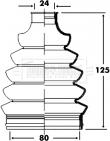 Borg & Beck BCB2364 - Cuffia, Semiasse autozon.pro